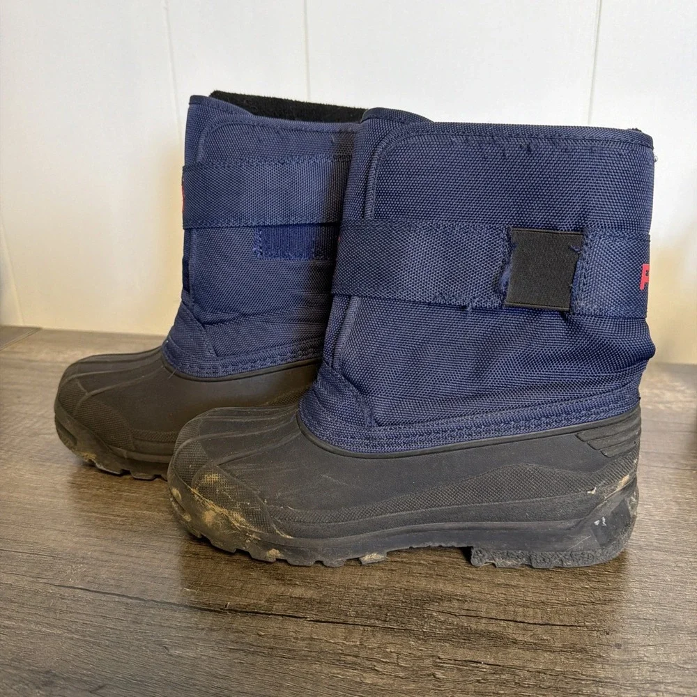 Kids Polo Ralph Lauren Size 3 Everlee Fleece Lined‎ Winter Boots